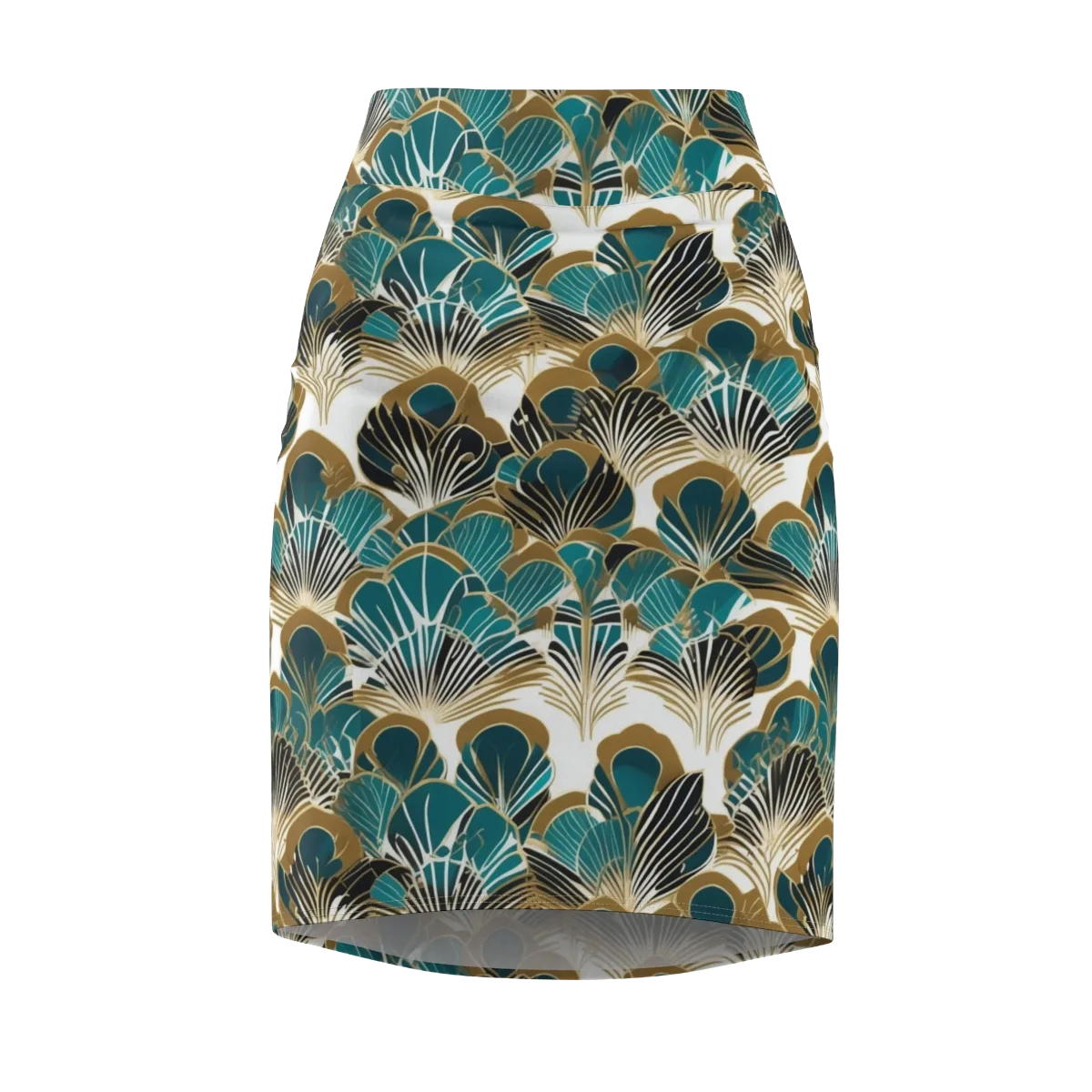 Aurum Botanica on Pencil Skirt — Front