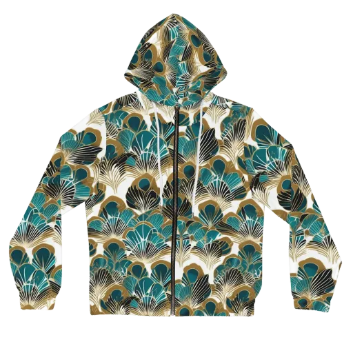 Aurum Botanica on a Women's Full-Zip Hoodie