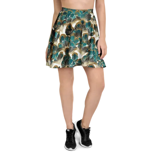 Aurum Botanica on a Skater Skirt