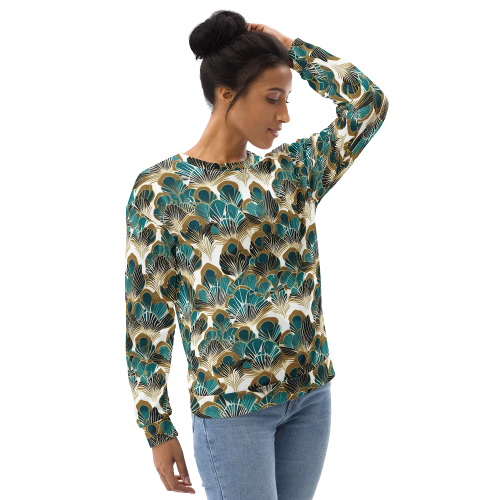 Aurum Botanica on Sweatshirt — Right Front
