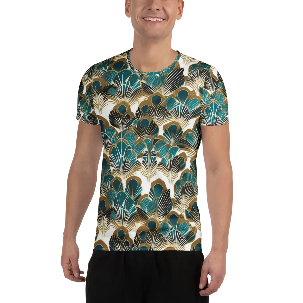 Aurum Botanica on Men's Athletic T-Shirt — Front