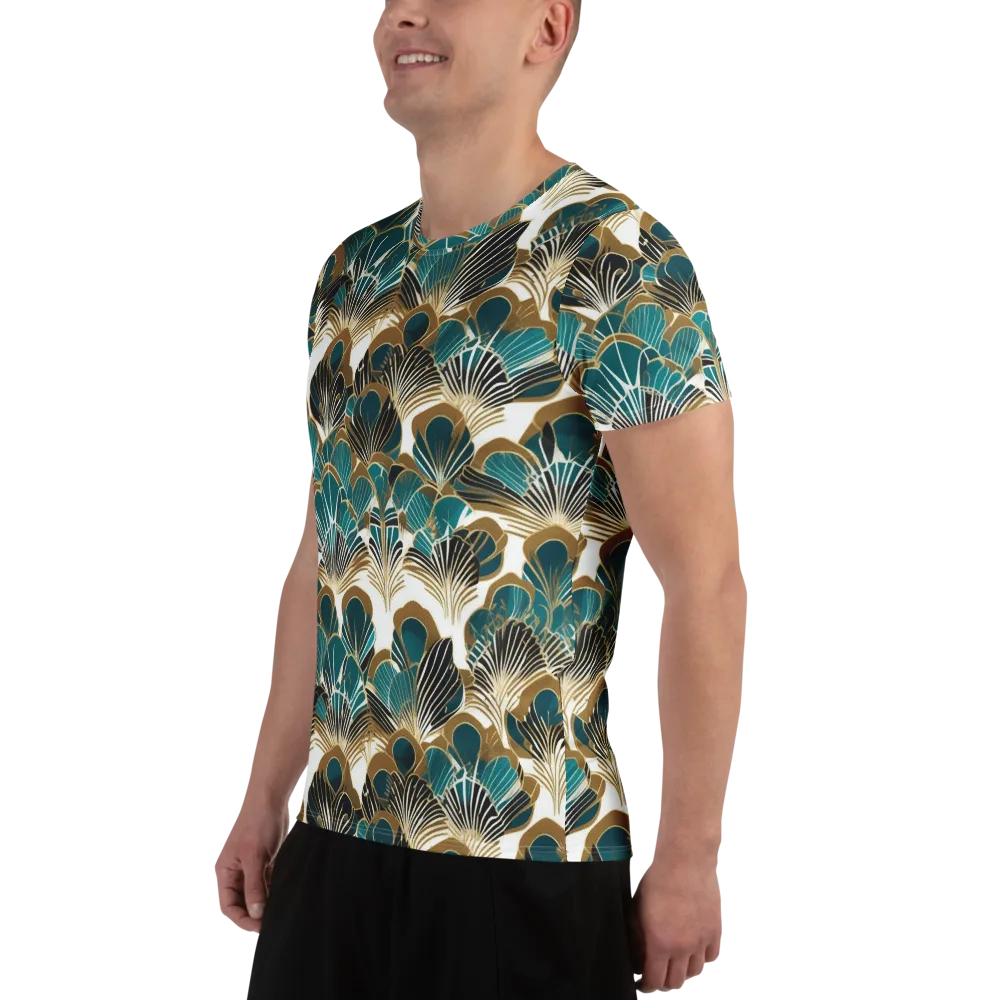 Aurum Botanica on Men's Athletic T-Shirt — Left