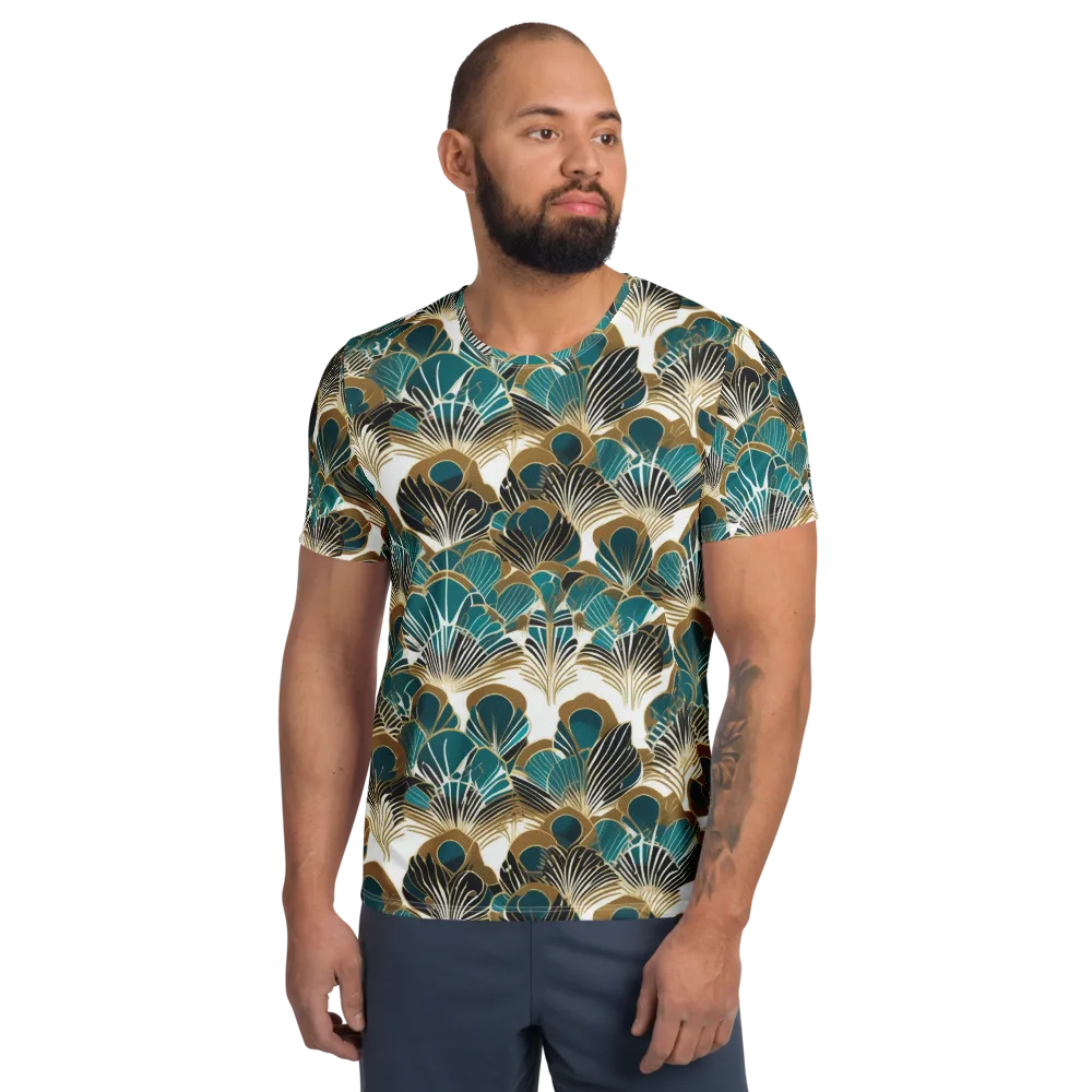 Aurum Botanica on Men's Athletic T-Shirt — Front