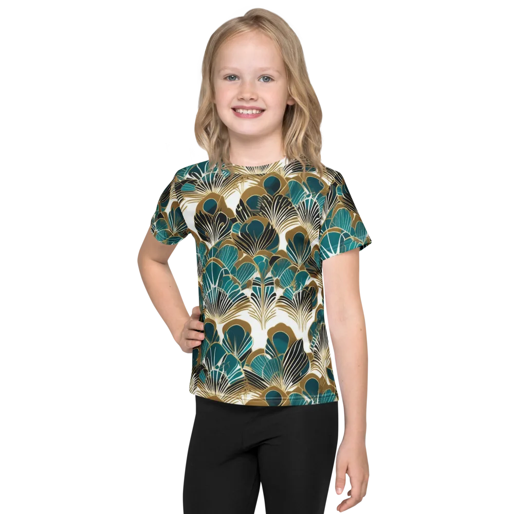 Aurum Botanica on Kids Crew Neck T-Shirt — Front