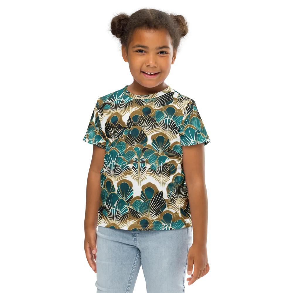 Aurum Botanica on Kids Crew Neck T-Shirt — Front