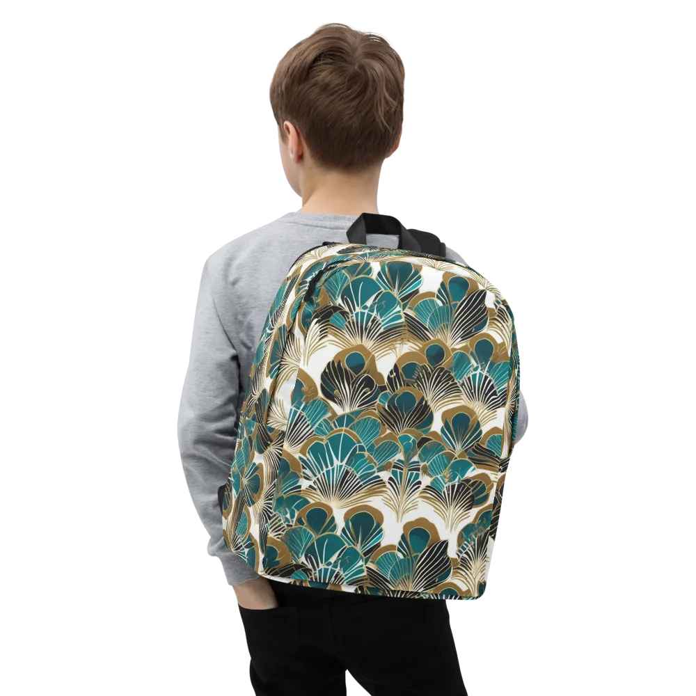 Aurum Botanica on Minimalist Backpack — Zoomed-in