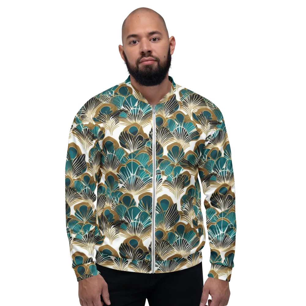 Aurum Botanica on Bomber Jacket — Front
