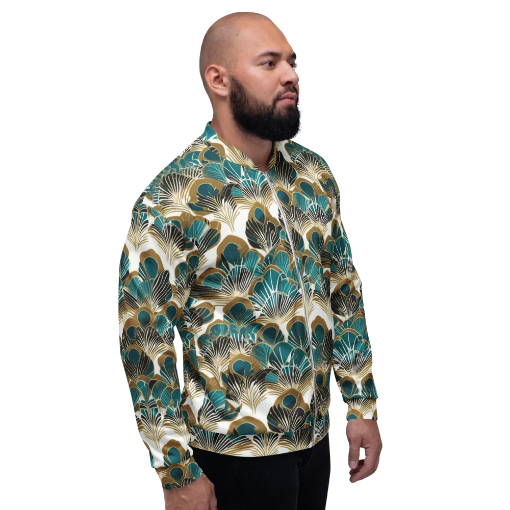Aurum Botanica on Bomber Jacket — Right