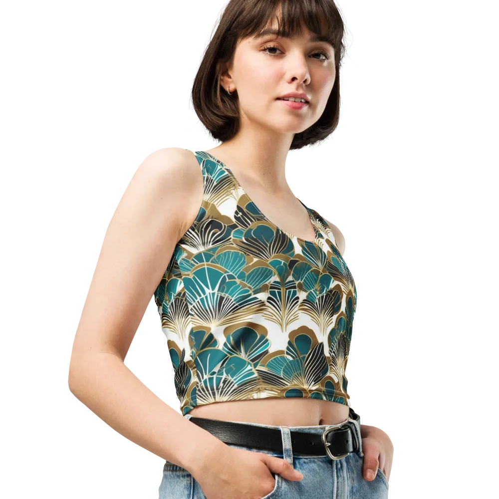 Aurum Botanica on Crop Top — Right Front