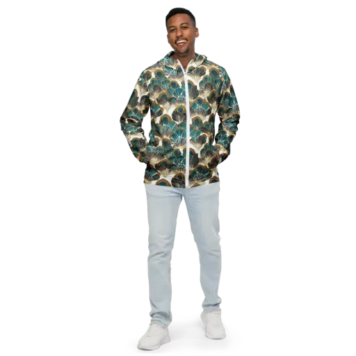 Aurum Botanica on a Men's Windbreaker