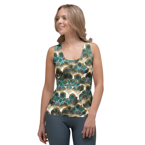 Aurum Botanica on a Women's Tank Top