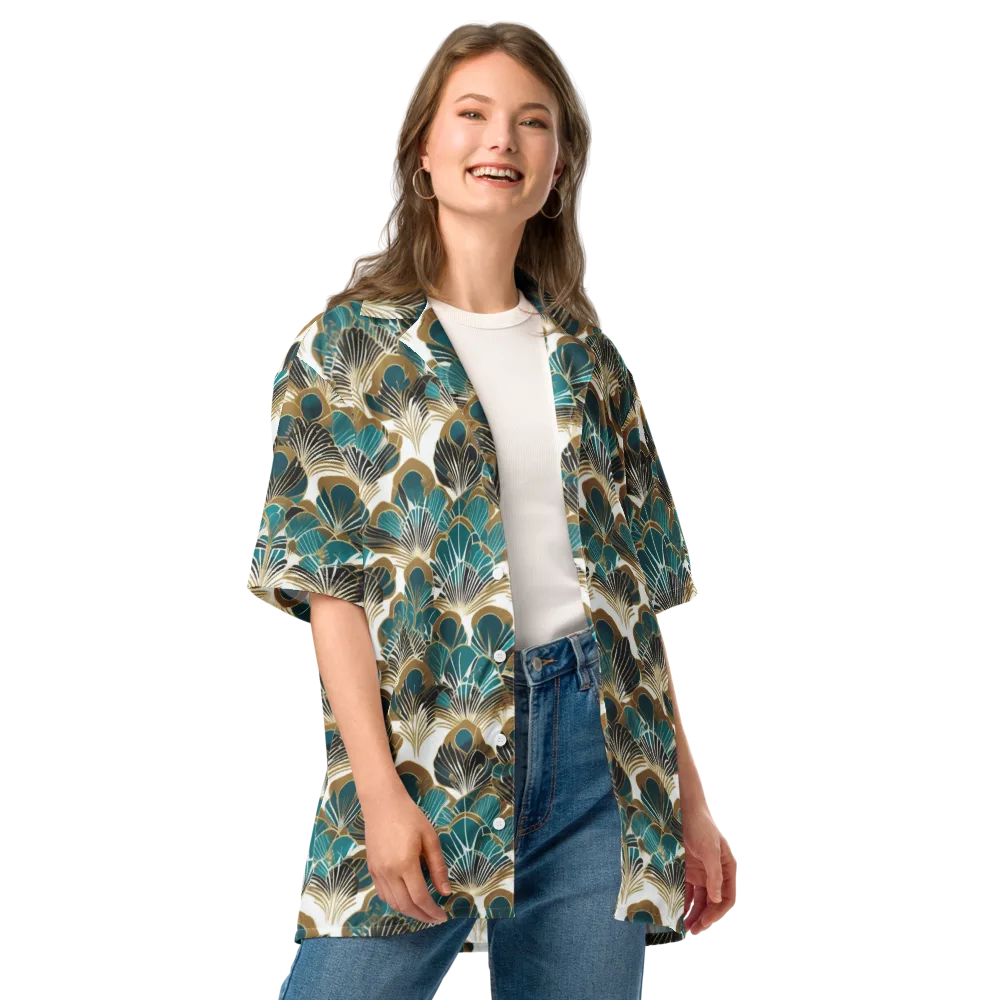 Aurum Botanica on Button Shirt — Front