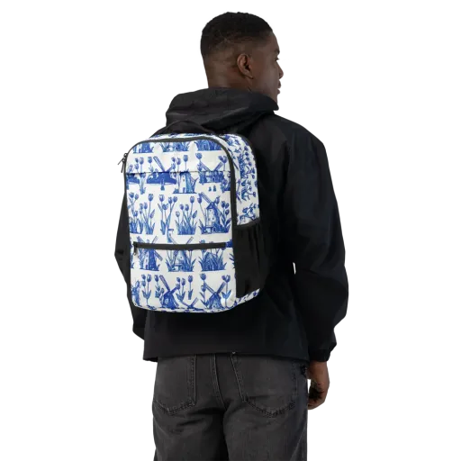 Bluebell Windmills on a Utility Backpack