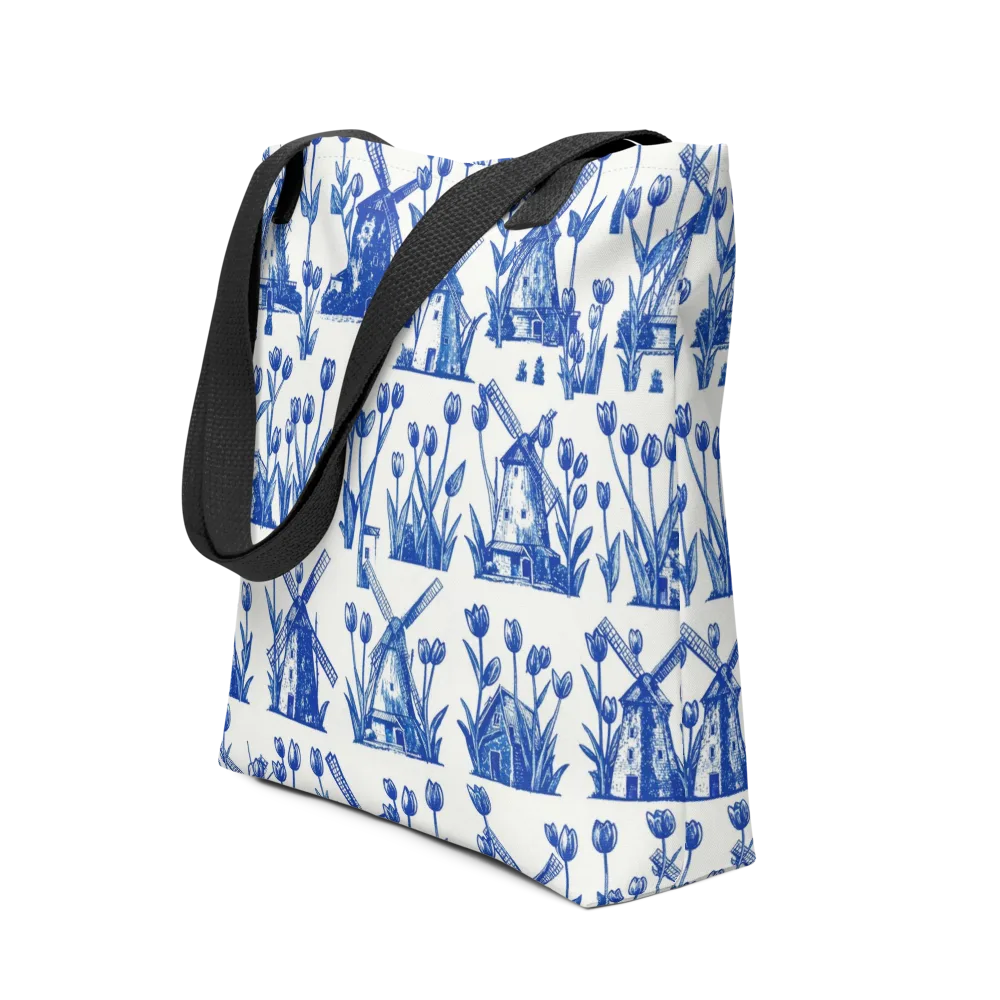 Bluebell Windmills on Tote Bag — Front