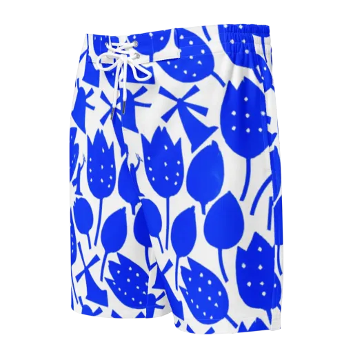 Bluebell Static on a Men's Board Shorts