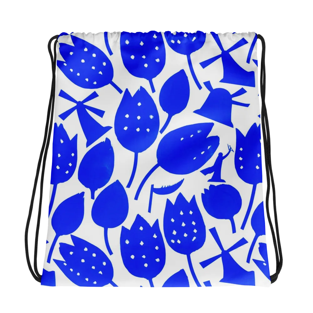Bluebell Static on Drawstring Bag — Photo