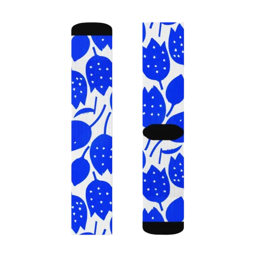 Bluebell Static on a Socks