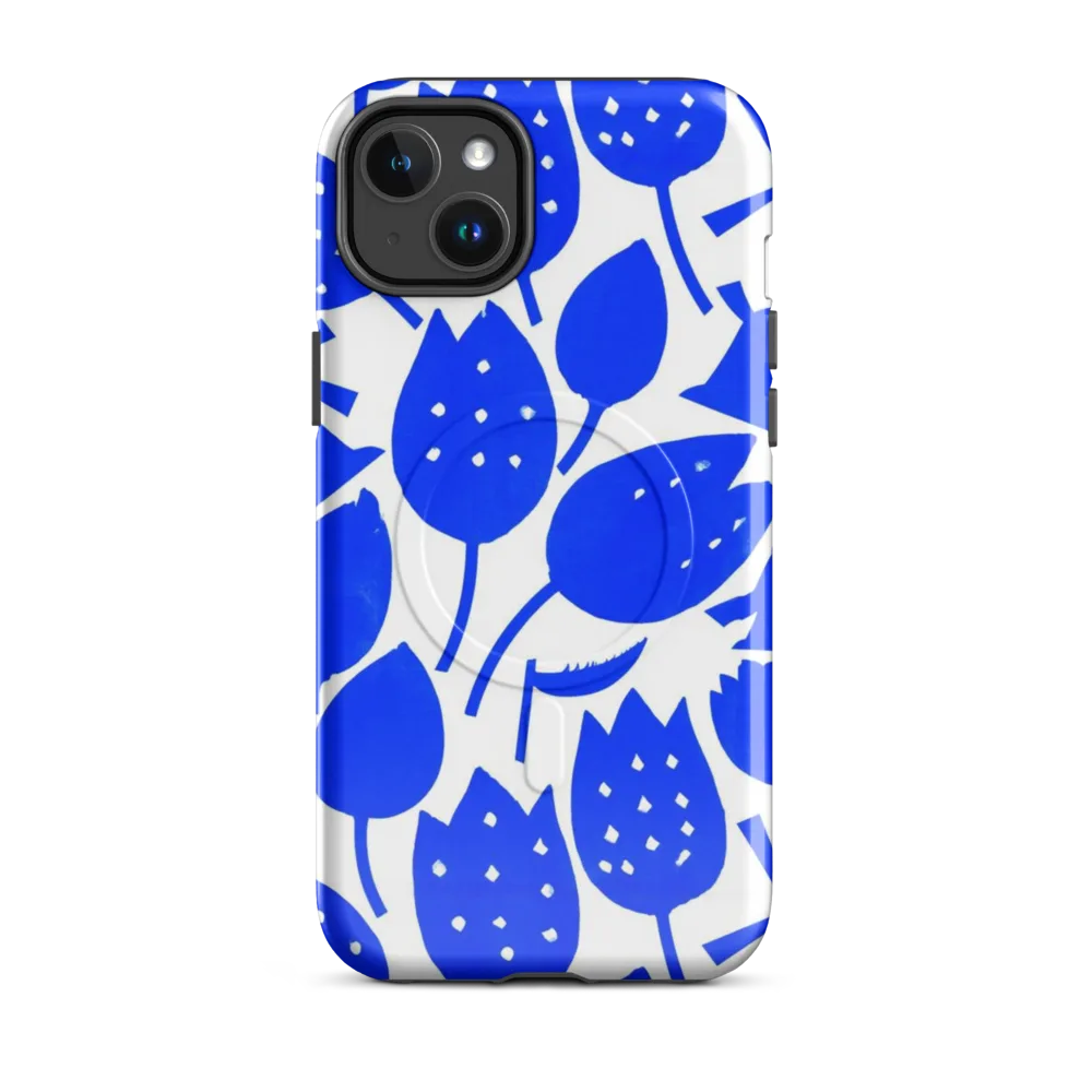 Bluebell Static on MagSafe Tough Case for iPhone® — Front