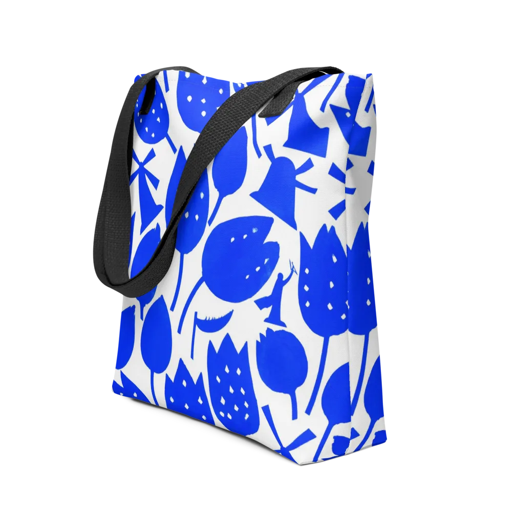 Bluebell Static on Tote Bag — Front