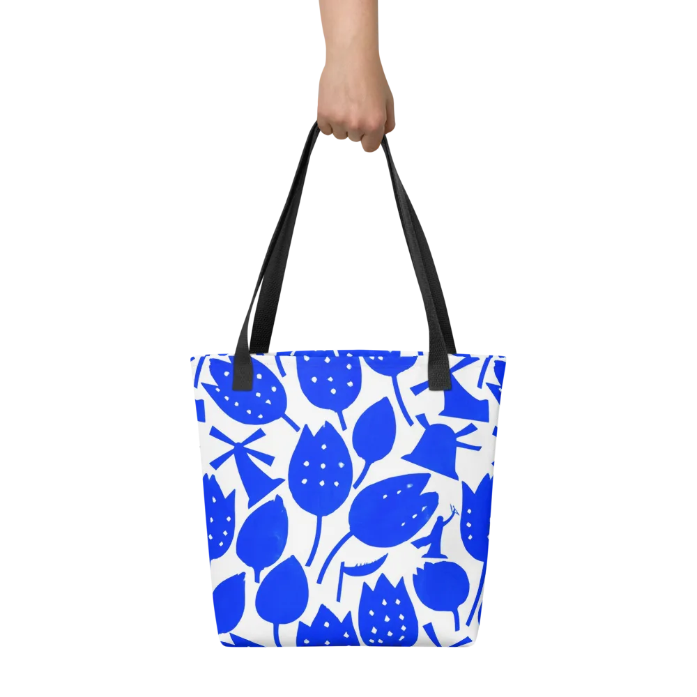 Bluebell Static on Tote Bag — Front