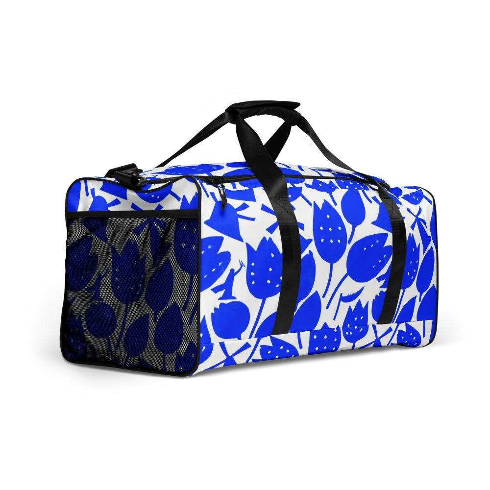 Bluebell Static on Duffle Bag — Right Front