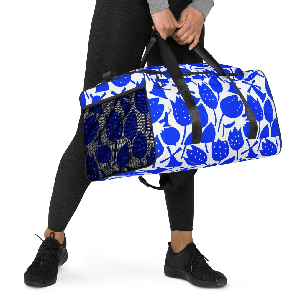 Bluebell Static on Duffle Bag — Right Front