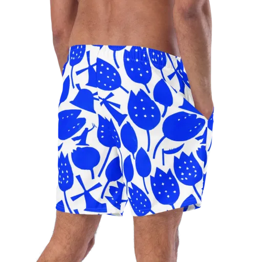 Bluebell Static on a Swim Trunks