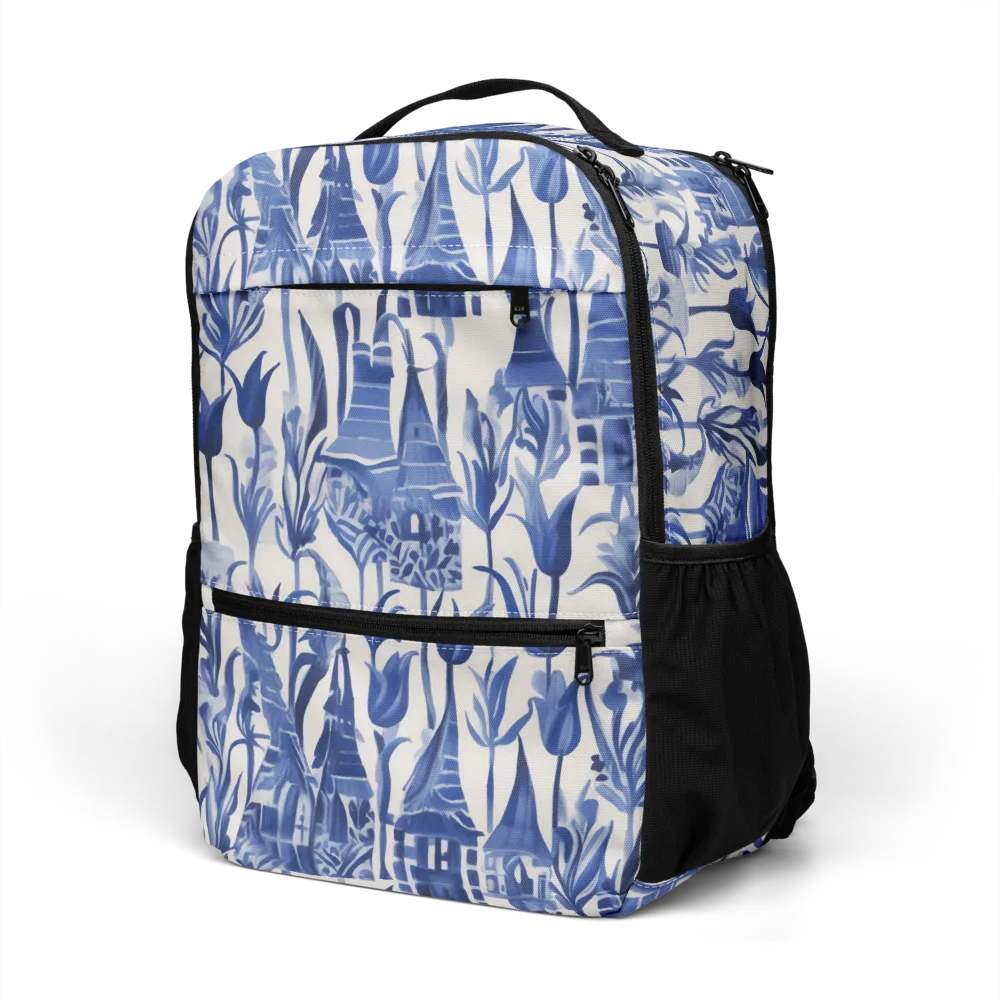 Bluebell Borough on Utility Backpack — Left Front