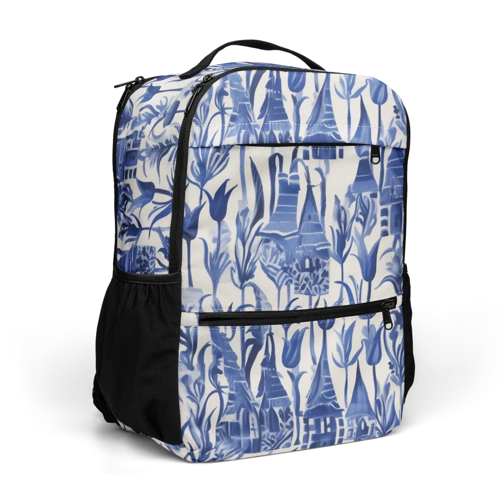 Bluebell Borough on Utility Backpack — Right Front