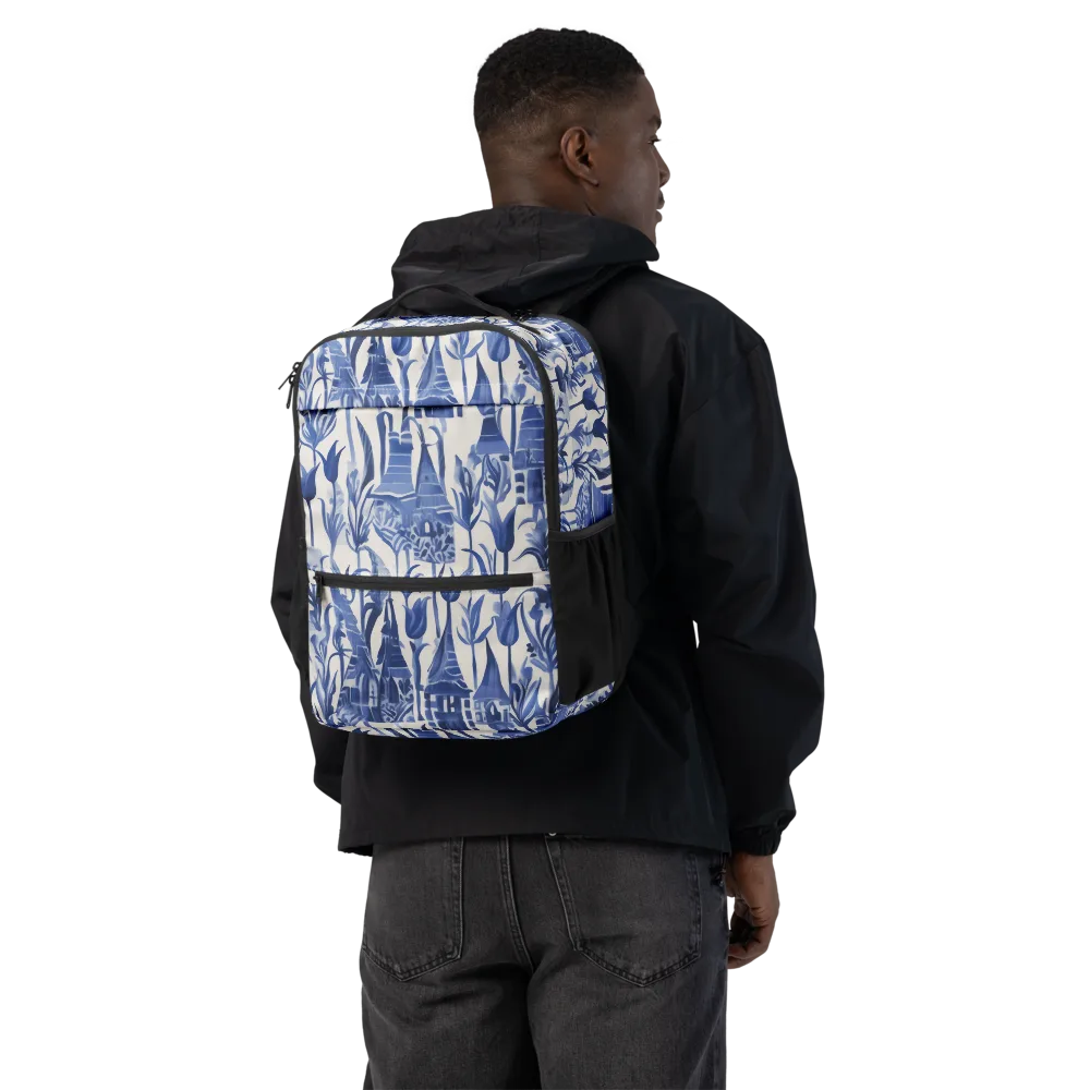 Bluebell Borough on Utility Backpack — Back