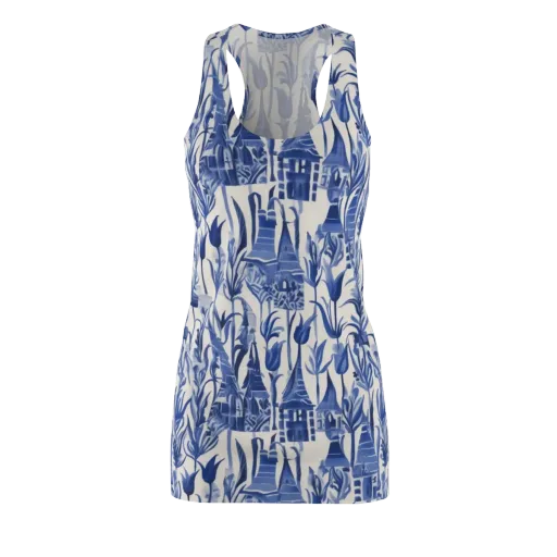 Bluebell Borough on a Racerback Dress