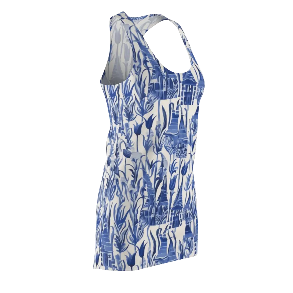 Bluebell Borough on Racerback Dress — Front Side