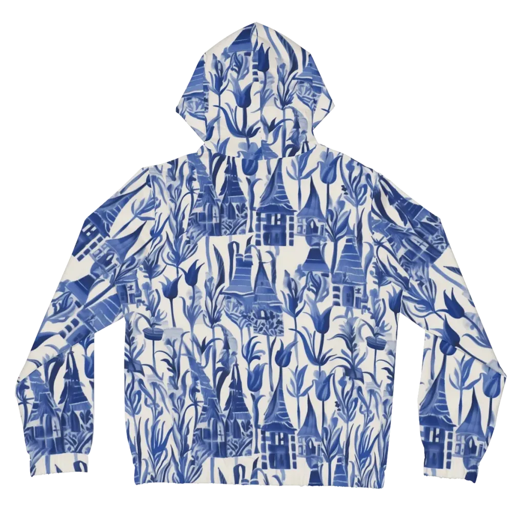 Bluebell Borough on Women's Full-Zip Hoodie — Back
