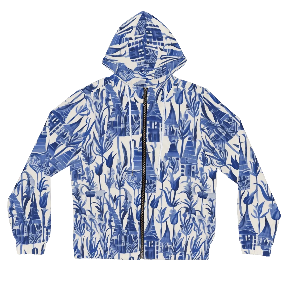 Bluebell Borough on Women's Full-Zip Hoodie — Front
