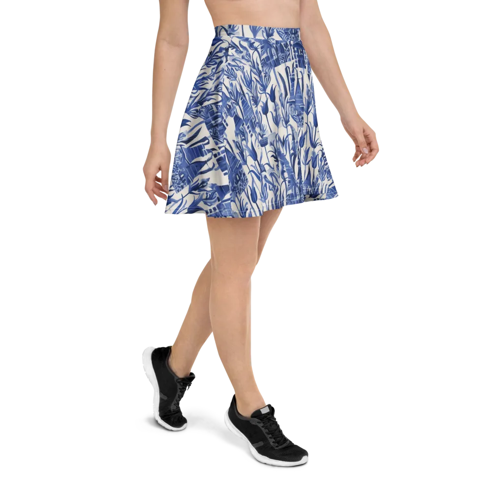 Bluebell Borough on Skater Skirt — Right