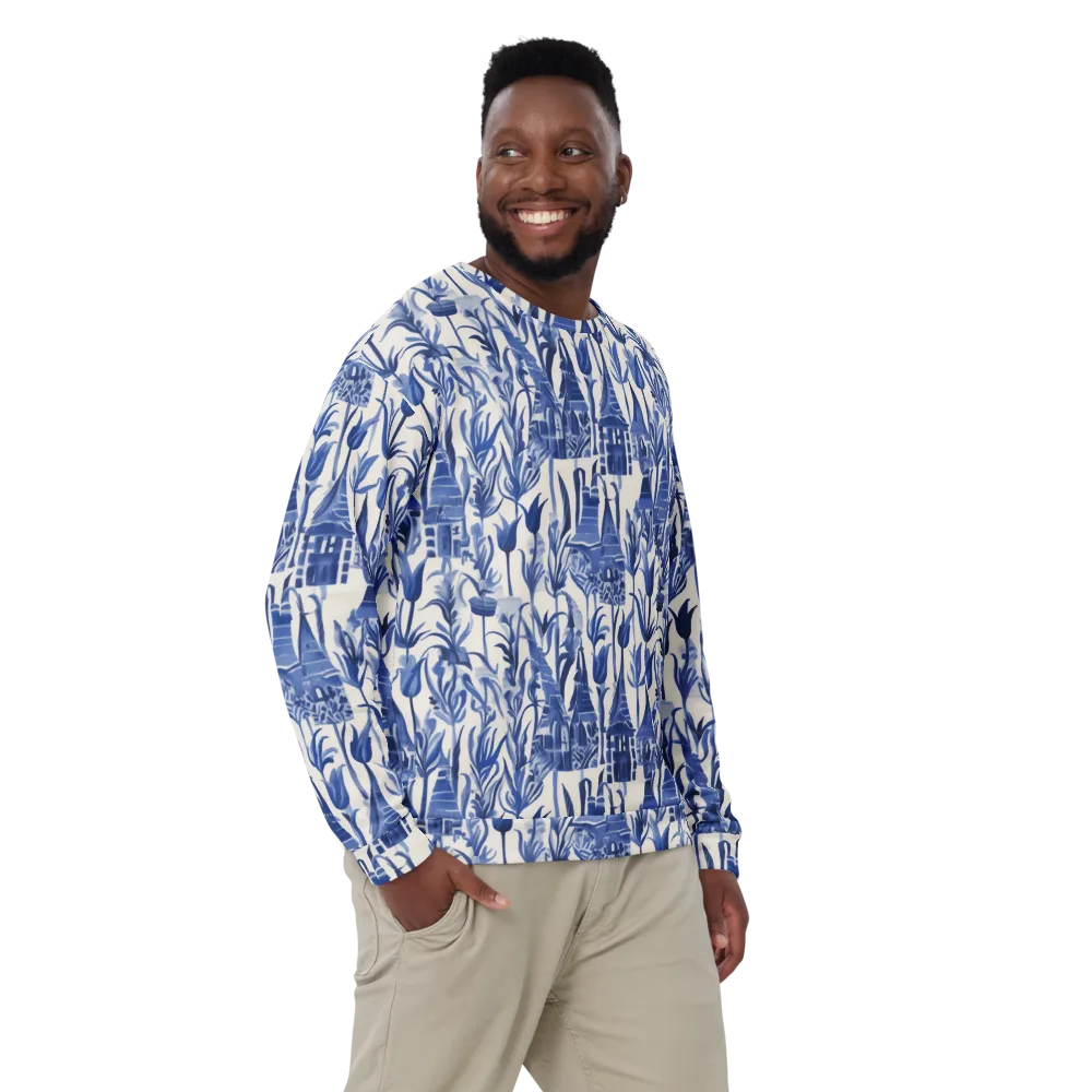 Bluebell Borough on Sweatshirt — Front