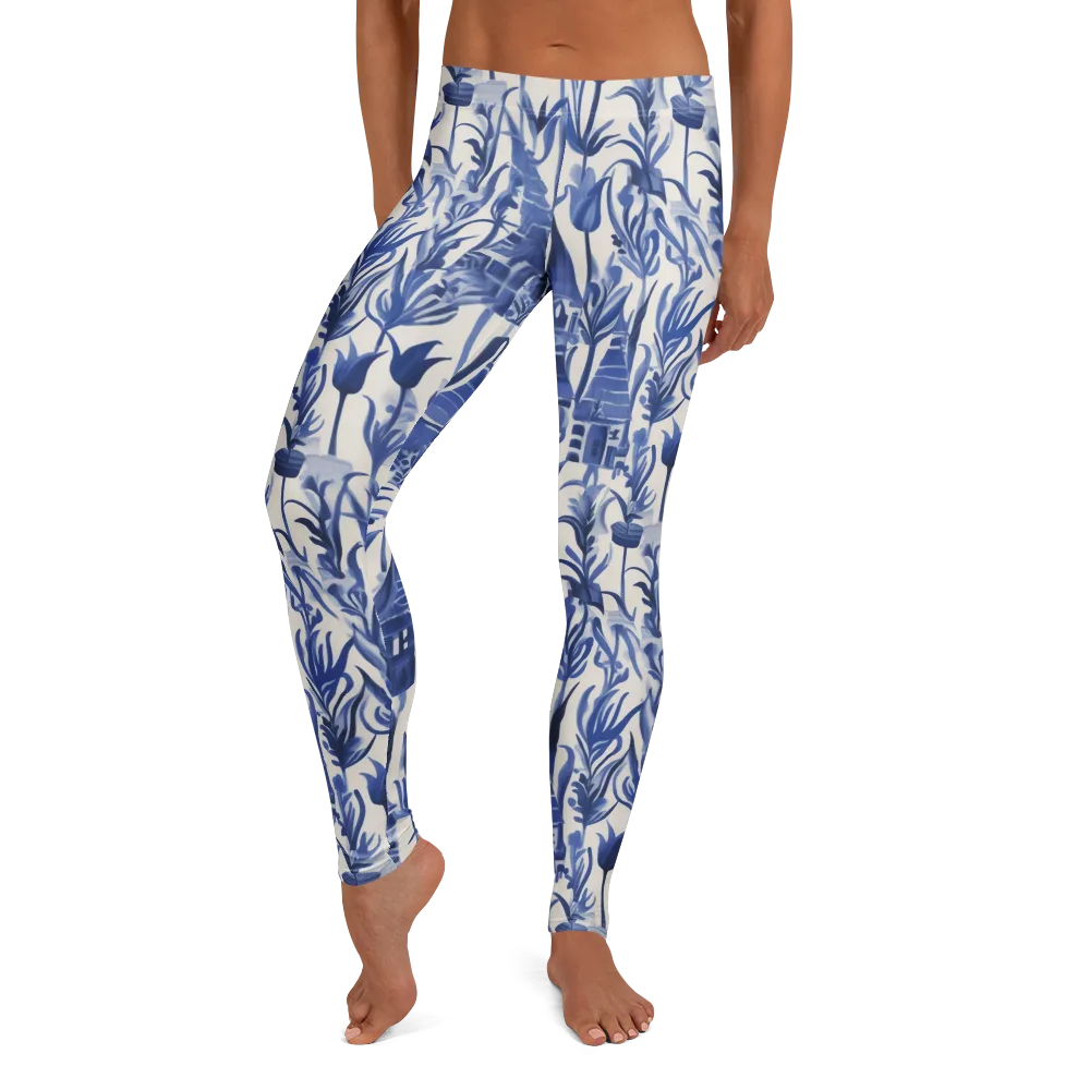 Bluebell Borough on Leggings — Front