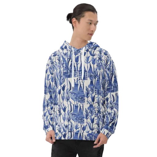Bluebell Borough on a Hoodie