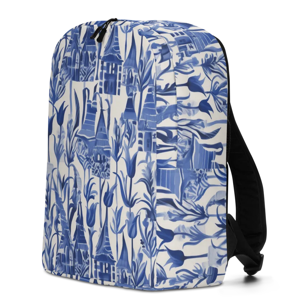 Bluebell Borough on Minimalist Backpack — Left