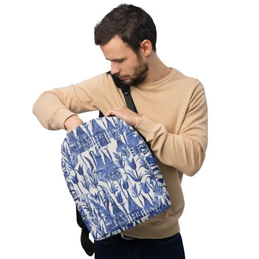 Bluebell Borough on a Minimalist Backpack