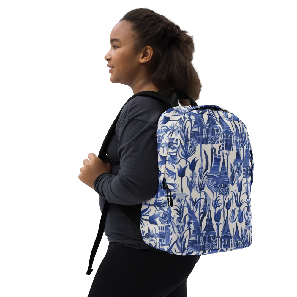 Bluebell Borough on Minimalist Backpack — Right Front