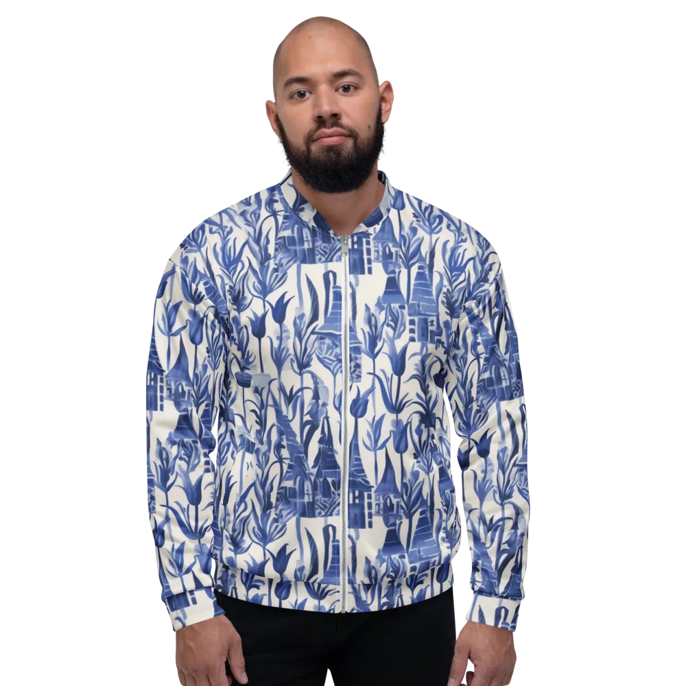 Bluebell Borough on Bomber Jacket — Front