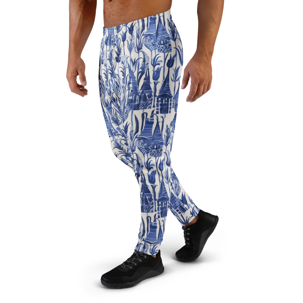 Bluebell Borough on Men's Joggers — Left