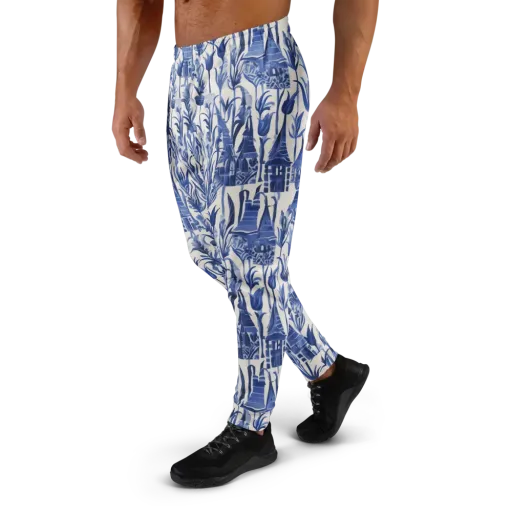 Bluebell Borough on a Men's Joggers