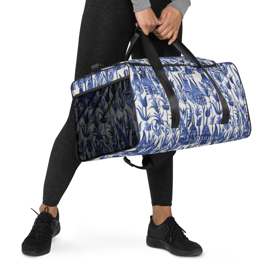 Bluebell Borough on Duffle Bag — Right Front