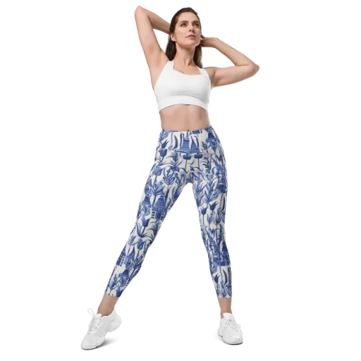 Bluebell Borough on a Leggings with Pockets