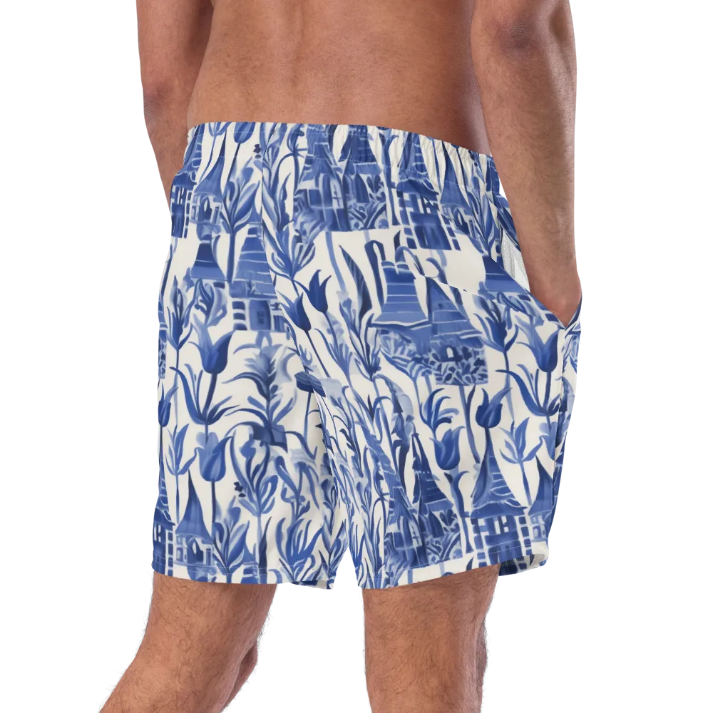 Bluebell Borough on Swim Trunks — Right Back