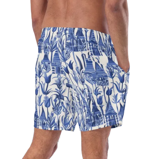 Bluebell Borough on a Swim Trunks