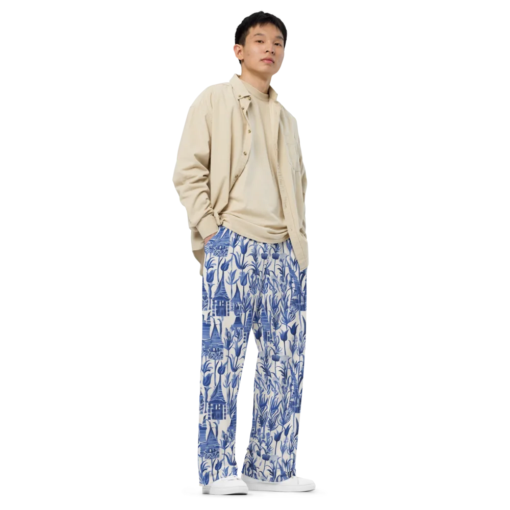 Bluebell Borough on Wide-Leg Pants — Right Front