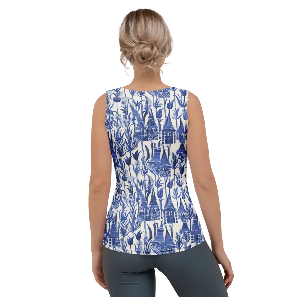 Bluebell Borough on Women's Tank Top — Back